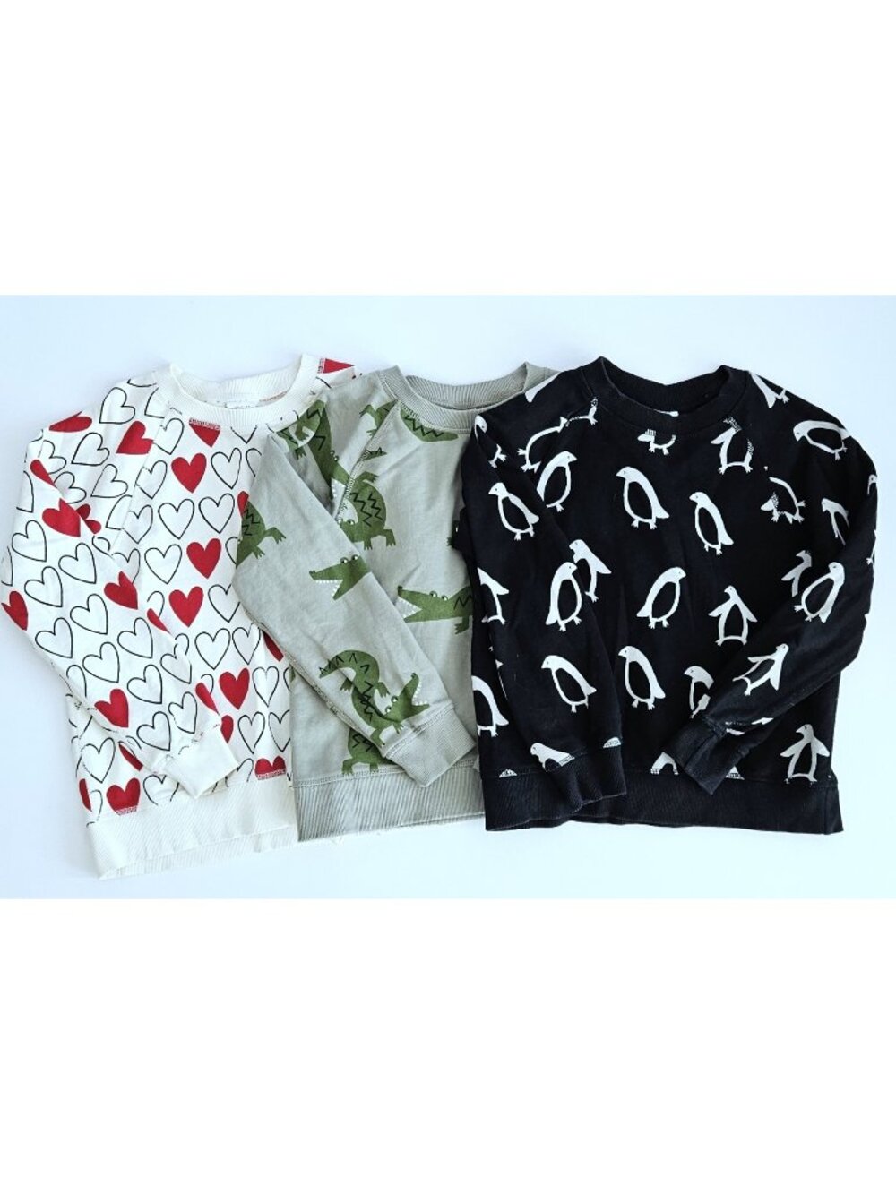 Hanna Andersson 130 8 Pullover Sweatshirt Crewneck Lot